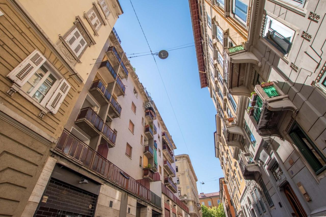 Ferienwohnung Casa Viale XX Settembre Triest Exterior foto